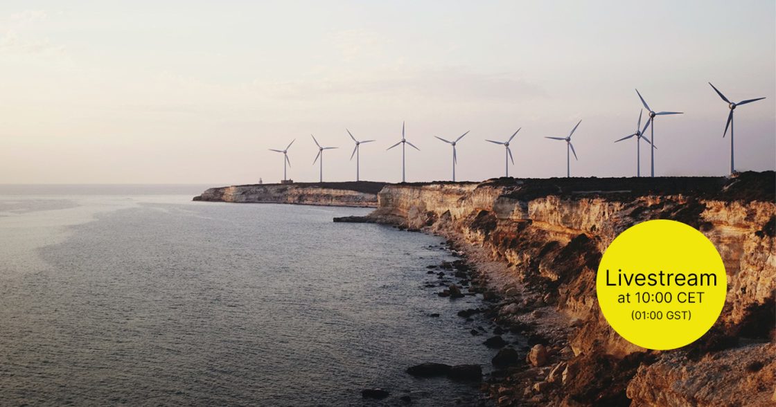 CCPI-Coverimage 2024: View on wind turbines next to the shore in Turkey